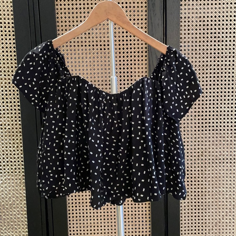 Stone Cold Fox silk top